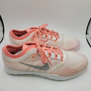 Nike Flex Adapt TR Premium Women's White/Pink  881594-100 US Size 8